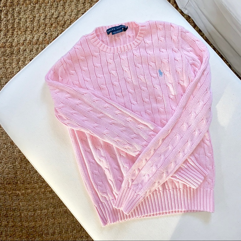 Pink Ralph Lauren Sweater